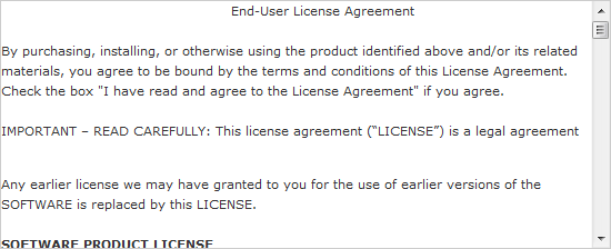sample terms